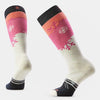 Women's Ski Snowpocalypse Pattern Over The Calf Socks