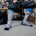Men's Heady Yeti Over-the-Calf Midweight Ski & Snowboard Sock