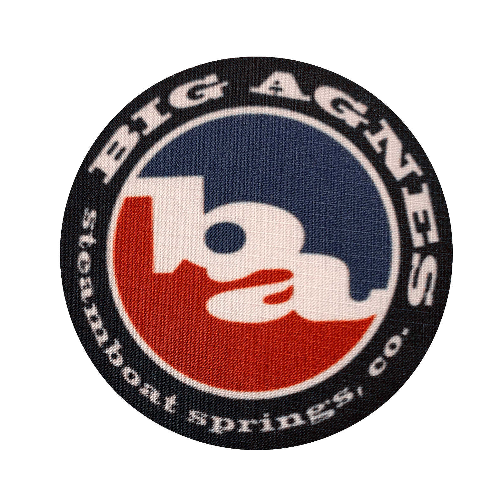2" Big Agnes Logo Noso® Patch Detail