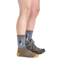 Women's Critter Club Micro Crew Lightweight Hiking Sock