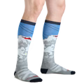 Men's Heady Yeti Over-the-Calf Midweight Ski & Snowboard Sock