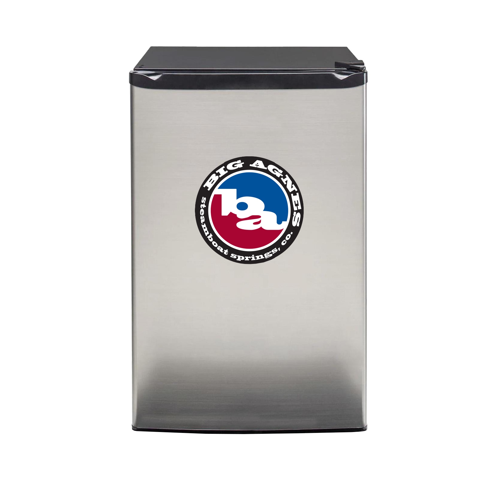 9" Big Agnes Logo Sticker On Minifridge