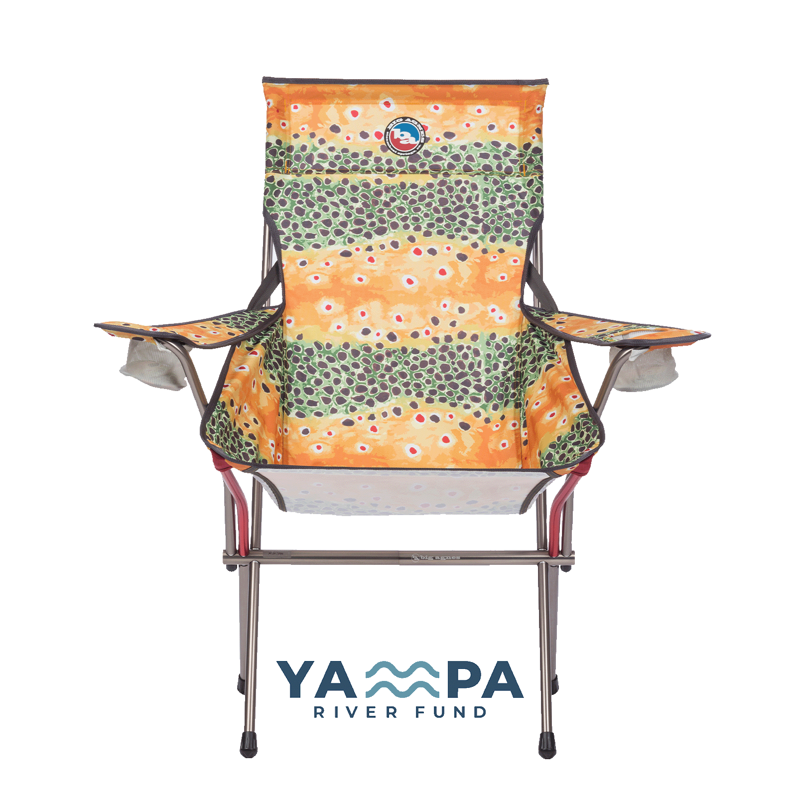 Big Six Armchair Brown Trout YRF Front