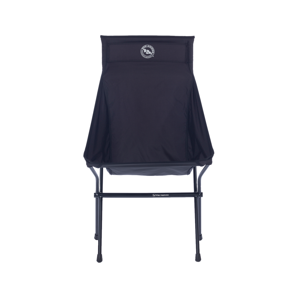 Big Six Camp Chair Black Front