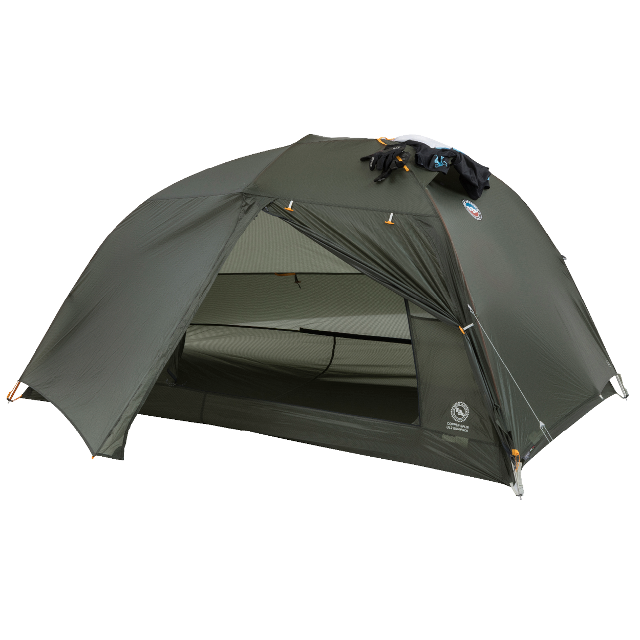 Copper Spur UL2 Bikepack tent on a white background