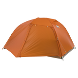 Orange Copper Spur UL3 mtnGLO® tent with a brand logo on a white background