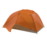 Orange Copper Spur UL3 mtnGLO® camping tent on a white background