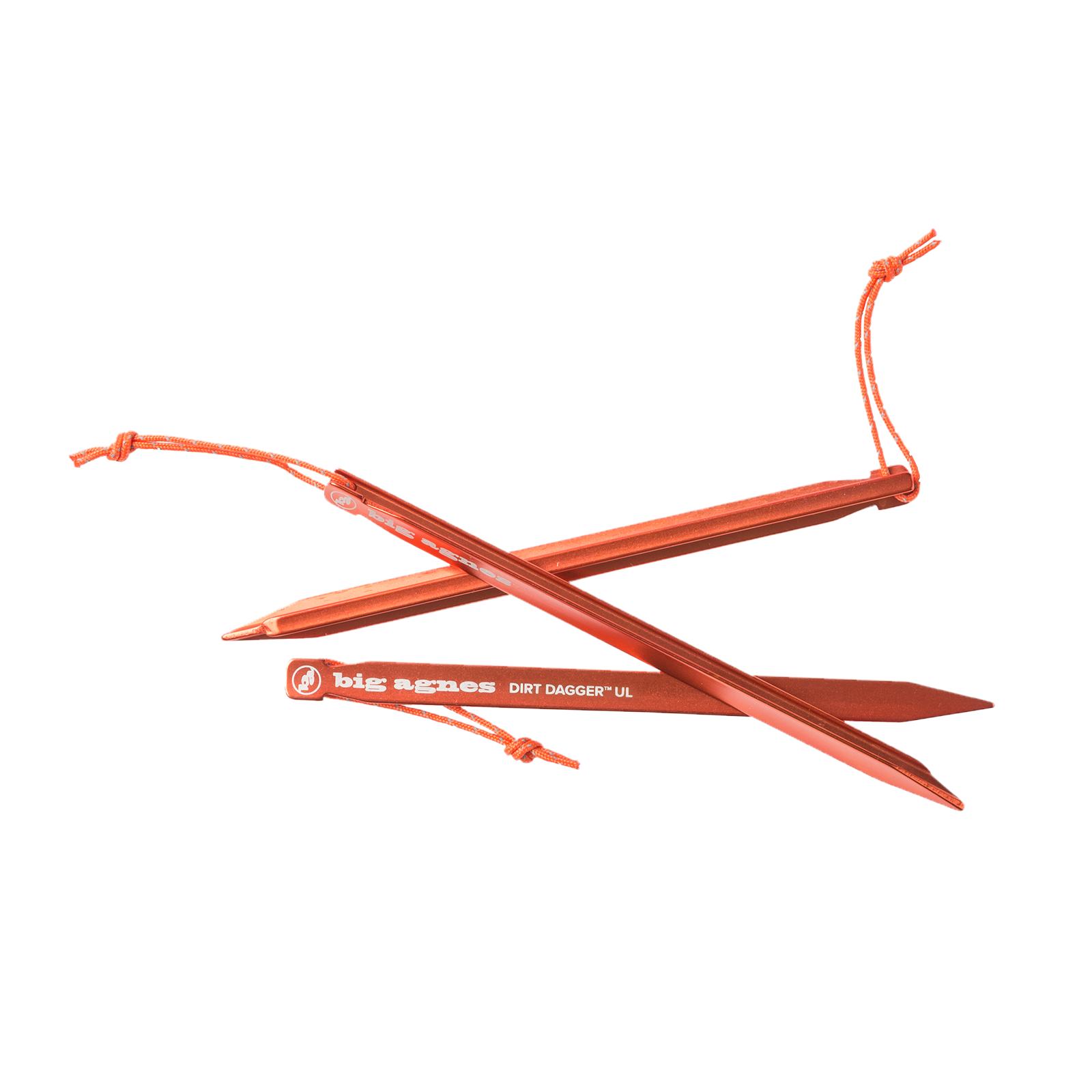Dirt Dagger UL Tent Stakes Pack of 6 From Various Angles