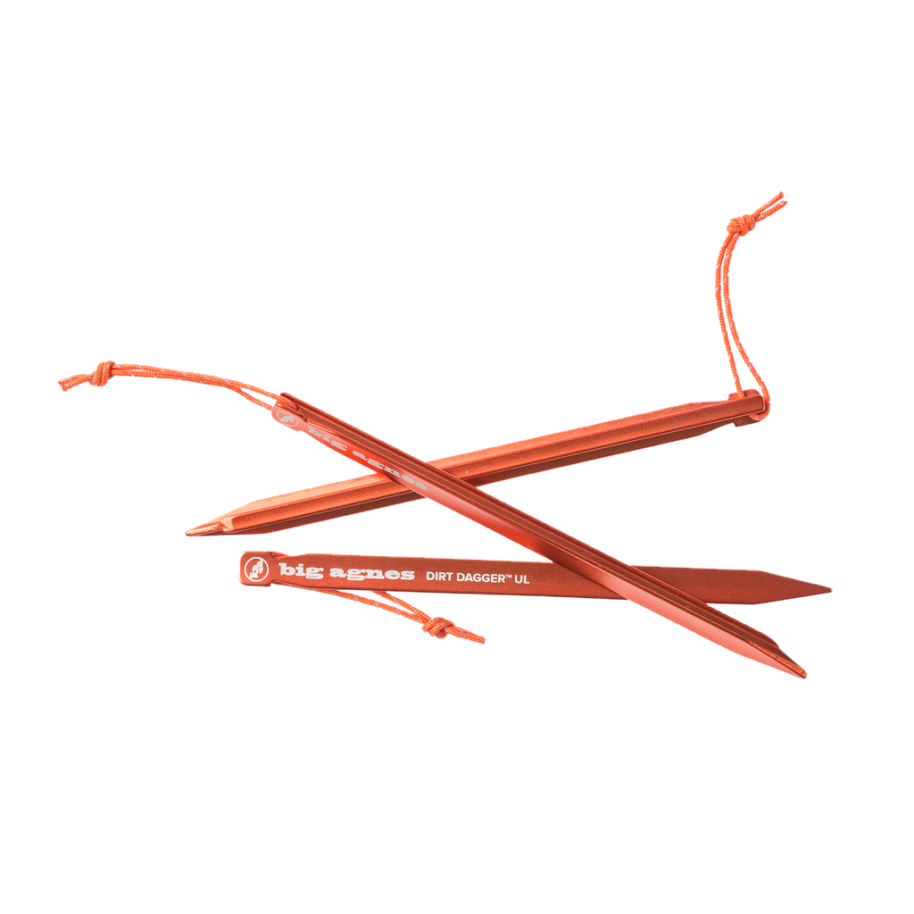 Dirt Dagger™ UL Tent Stakes: Pack of 30 Askew