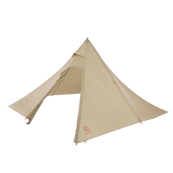 Gold Camp 5 Tarp Door Open