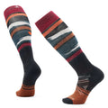 Ski Midnight Ski Pattern Over The Calf Socks