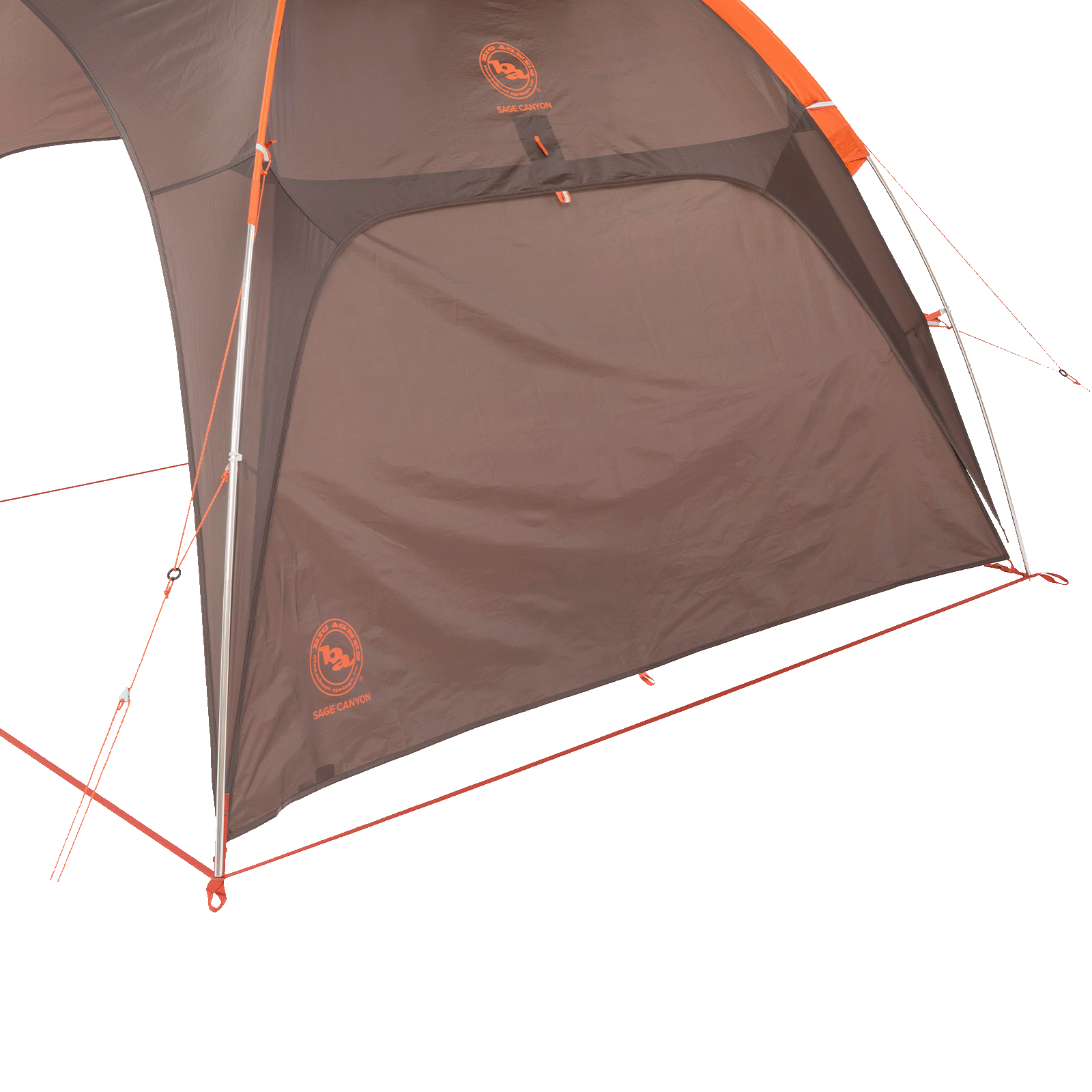 Accessory Wall Sage Canyon Shelter Plus And Deluxe Side View