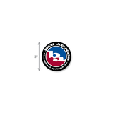 3" Big Agnes Logo Sticker Size Detail