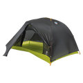 Black and green Tiger Wall UL2 Bikepack tent with a visible brand logo on a white background