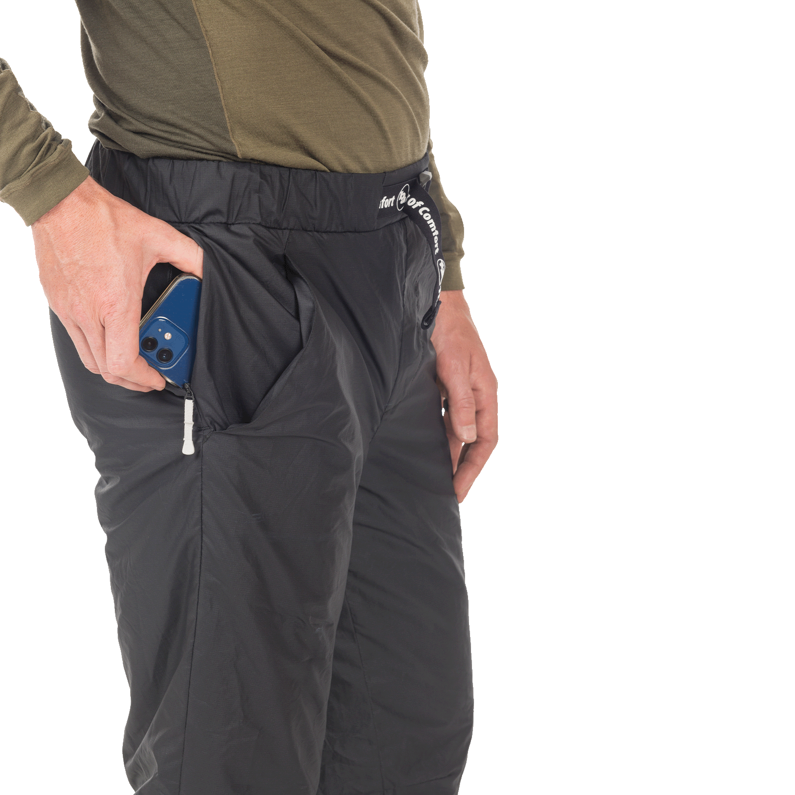 Men's Wolf Moon Insulated Pants Pocket Detail