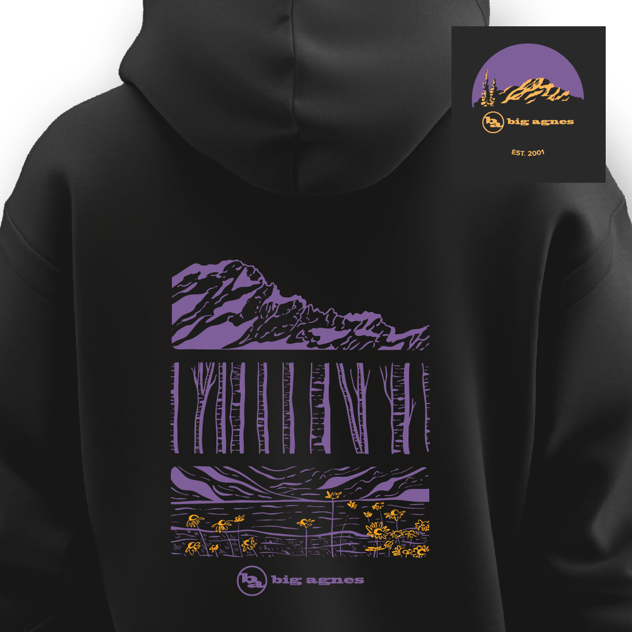 M's Zirkel Triptych Hoodie