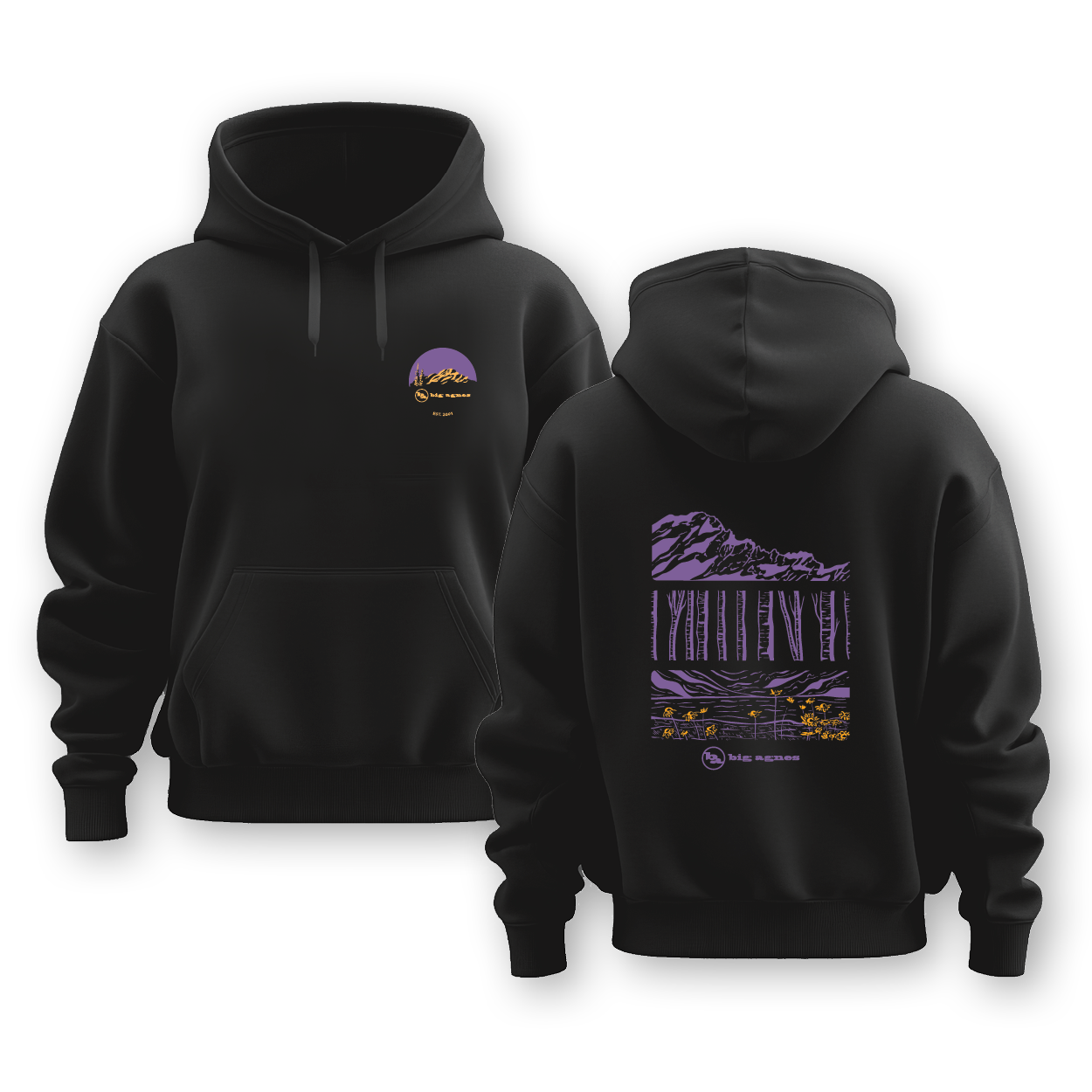 M's Zirkel Triptych Hoodie OB