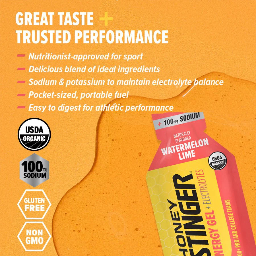 Watermelon Lime Electrolyte Energy Gel