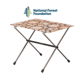 Woodchuck Camp Table Wood NFF Side