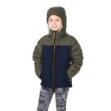 Kids' Ice House Hoodie Grape Leaf F Hood